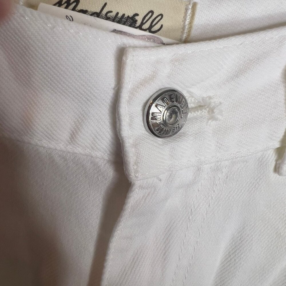 Madewell $138 Superwide-Leg Jeans: Airy Denim Edition Size 23 NU007 White - Picture 4 of 11
